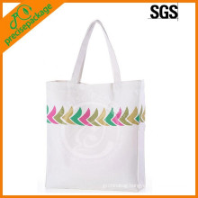sturdy Reusable Customized Cotton Shopping handle Bag